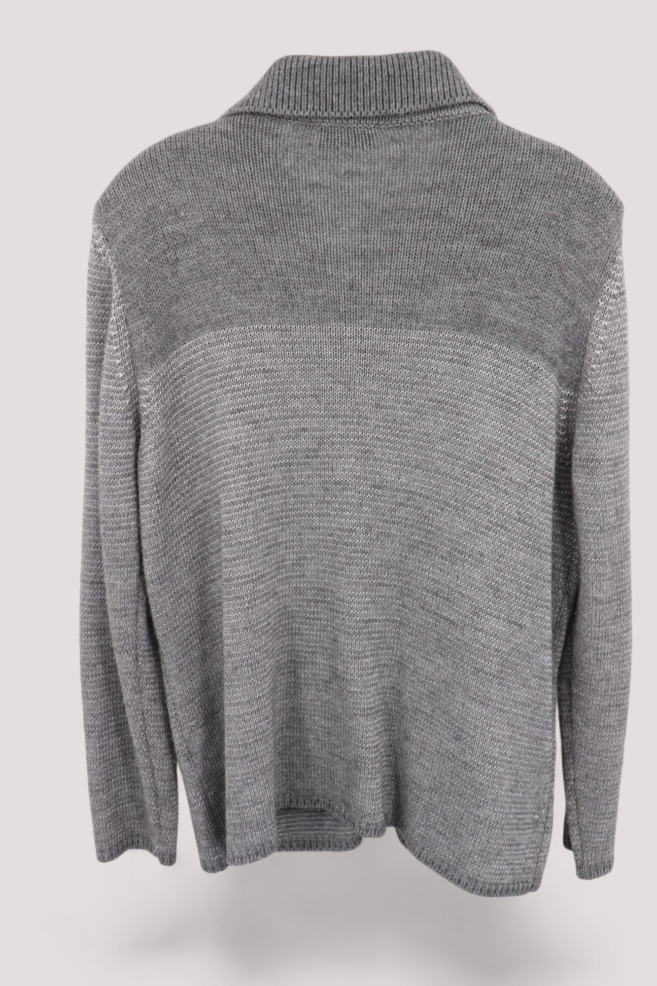 Walbusch Strickjacke Damen Cardigan mit Wolle & Alpaka in Grau 44
