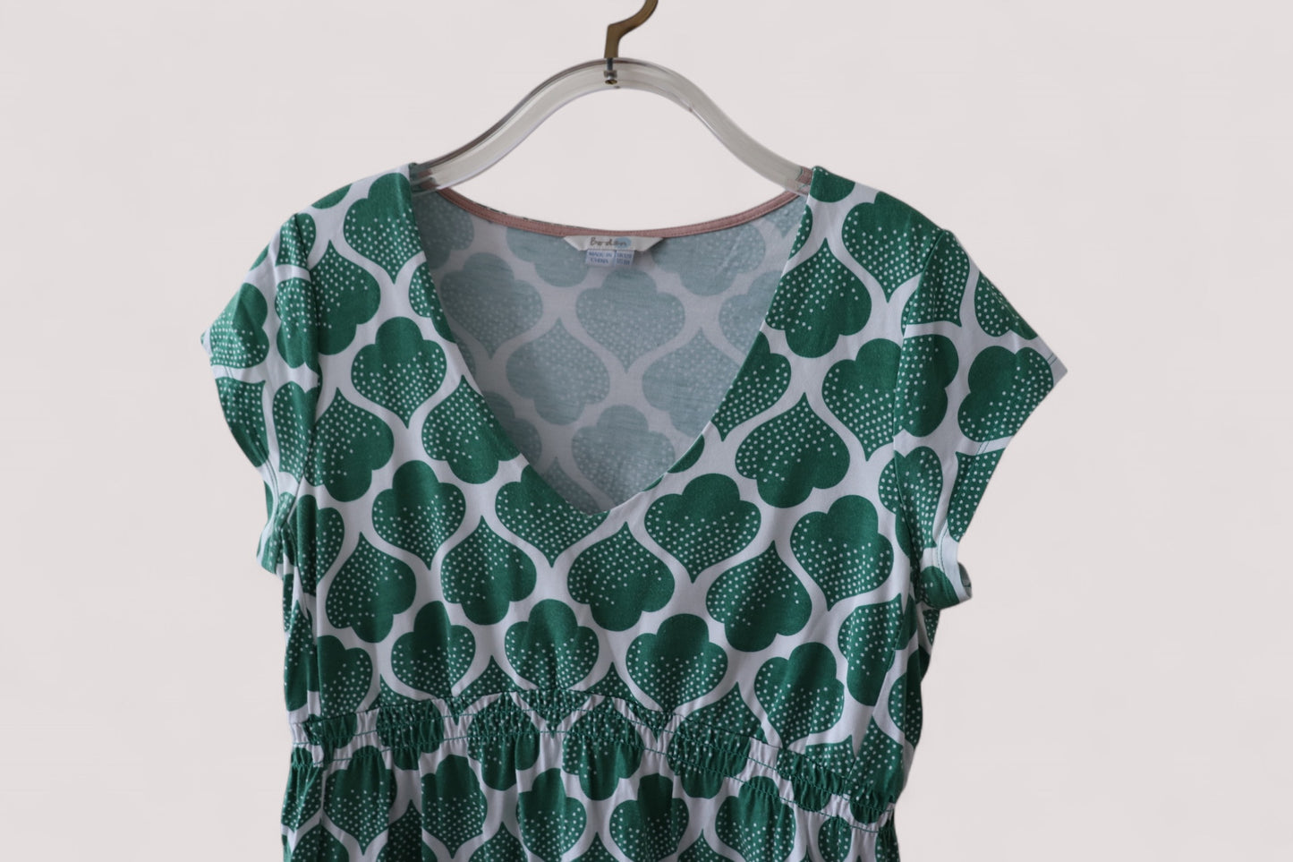 Boden Damen Kleid stretch Modal & Baumwolle Neuwertig 12R 38