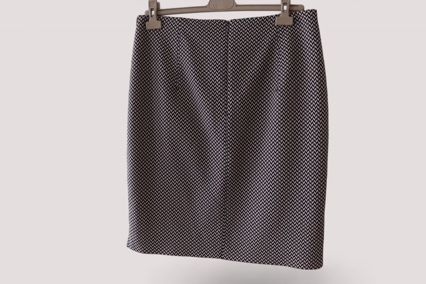 Marccain Damen Rock stretchig N6 / 44 Print neuwertig Marc Cain