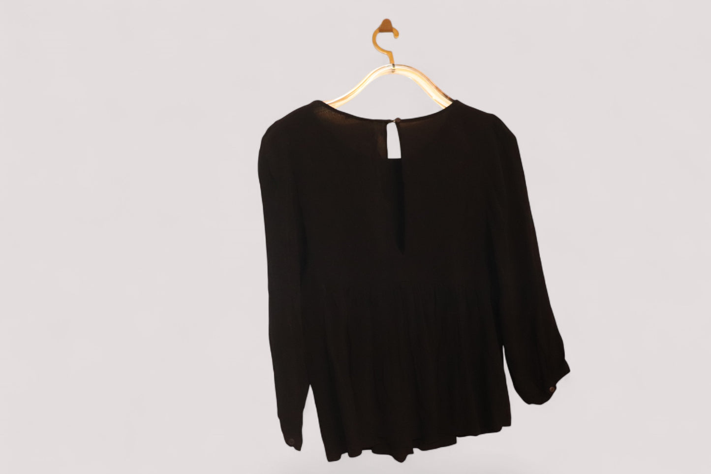 ba&sh Damen Bluse in Schwarz 3 / 38 100% Viskose neuwertig