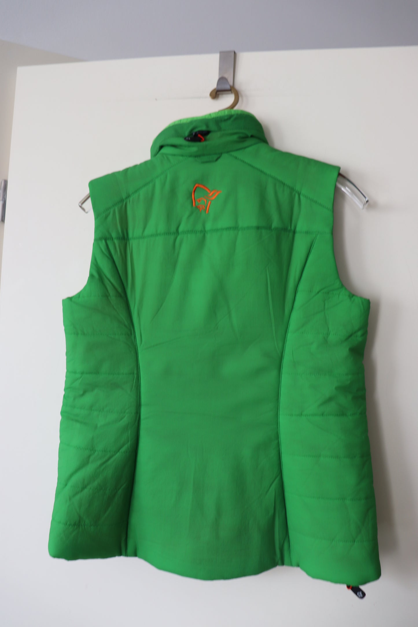 Norrona Damen Weste M Grün & Orange Primaloft wattiert neuwertig