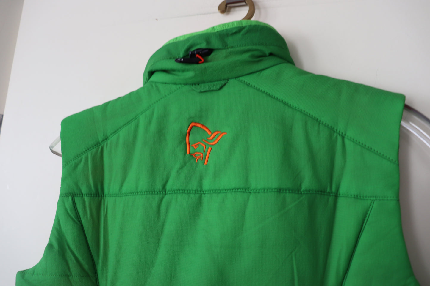 Norrona Damen Weste M Grün & Orange Primaloft wattiert neuwertig