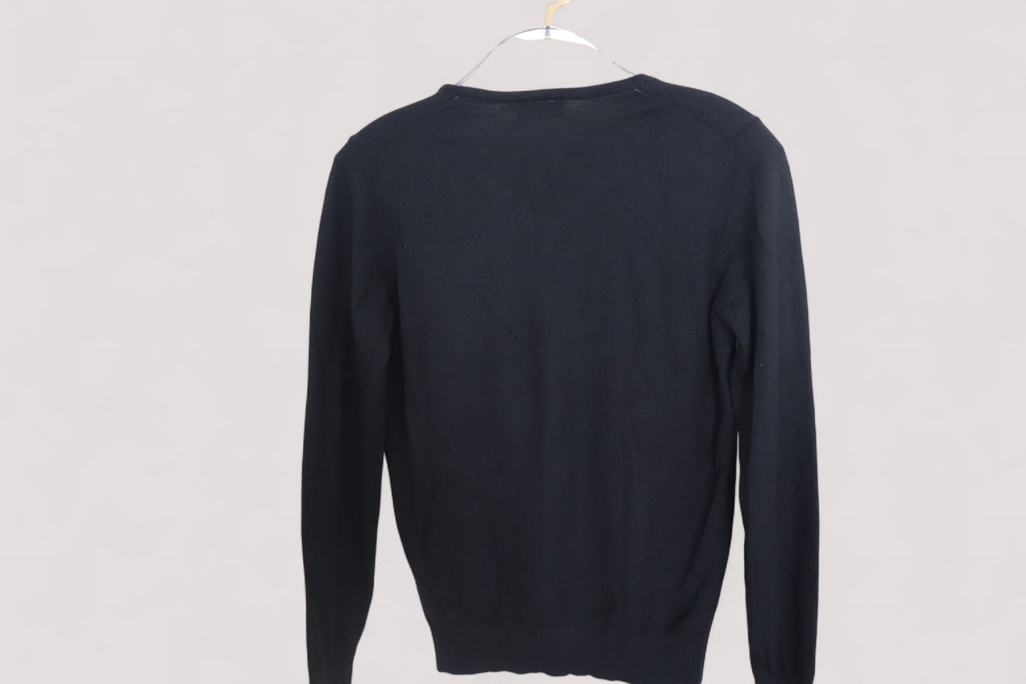Massimo Dutti Damen Pullover + Australian Wool Seide & Kaschmir S