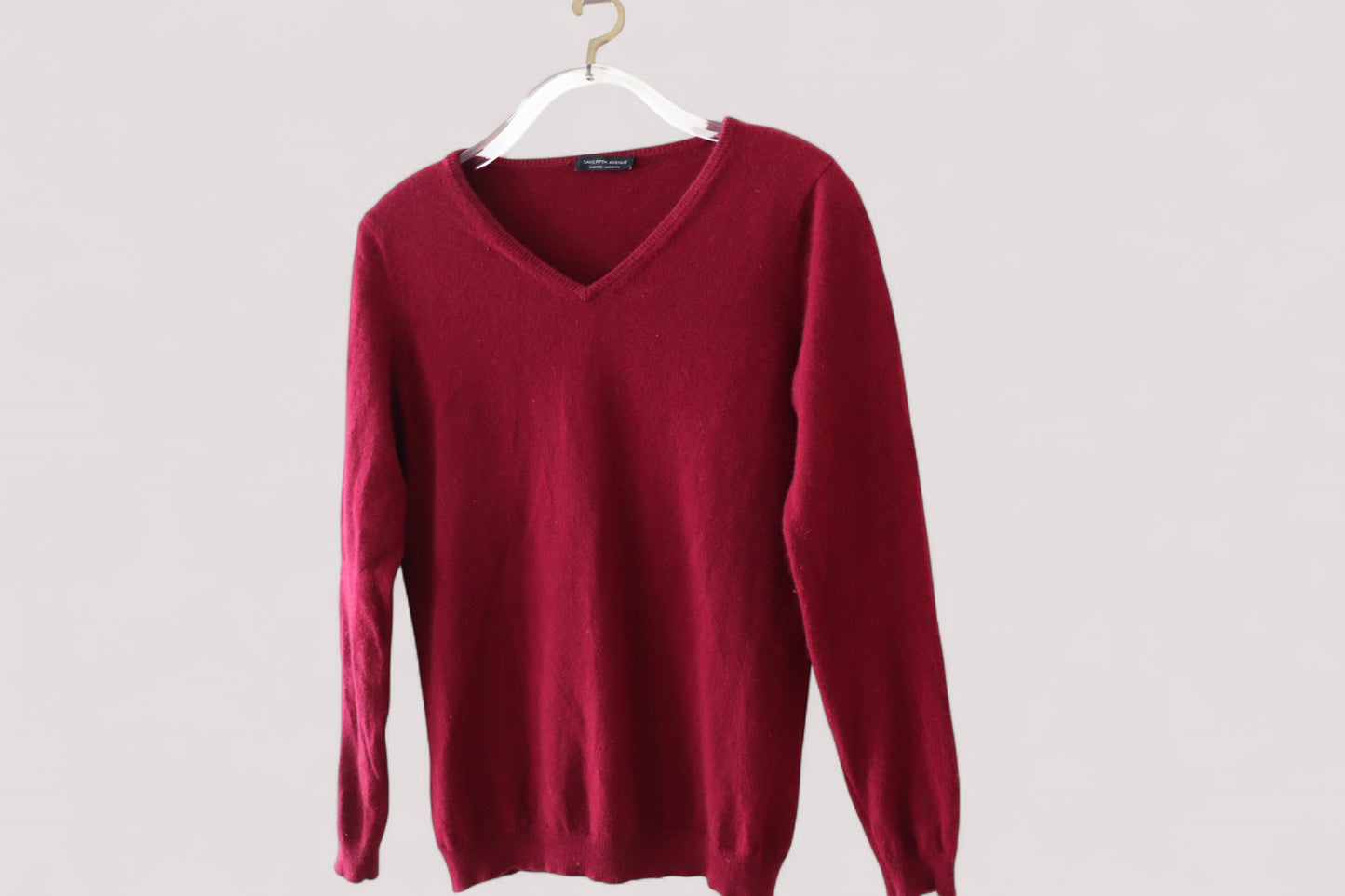 Saks Fifth Avenue Damen Pullover 100% Kaschmir 38 M neuwertig