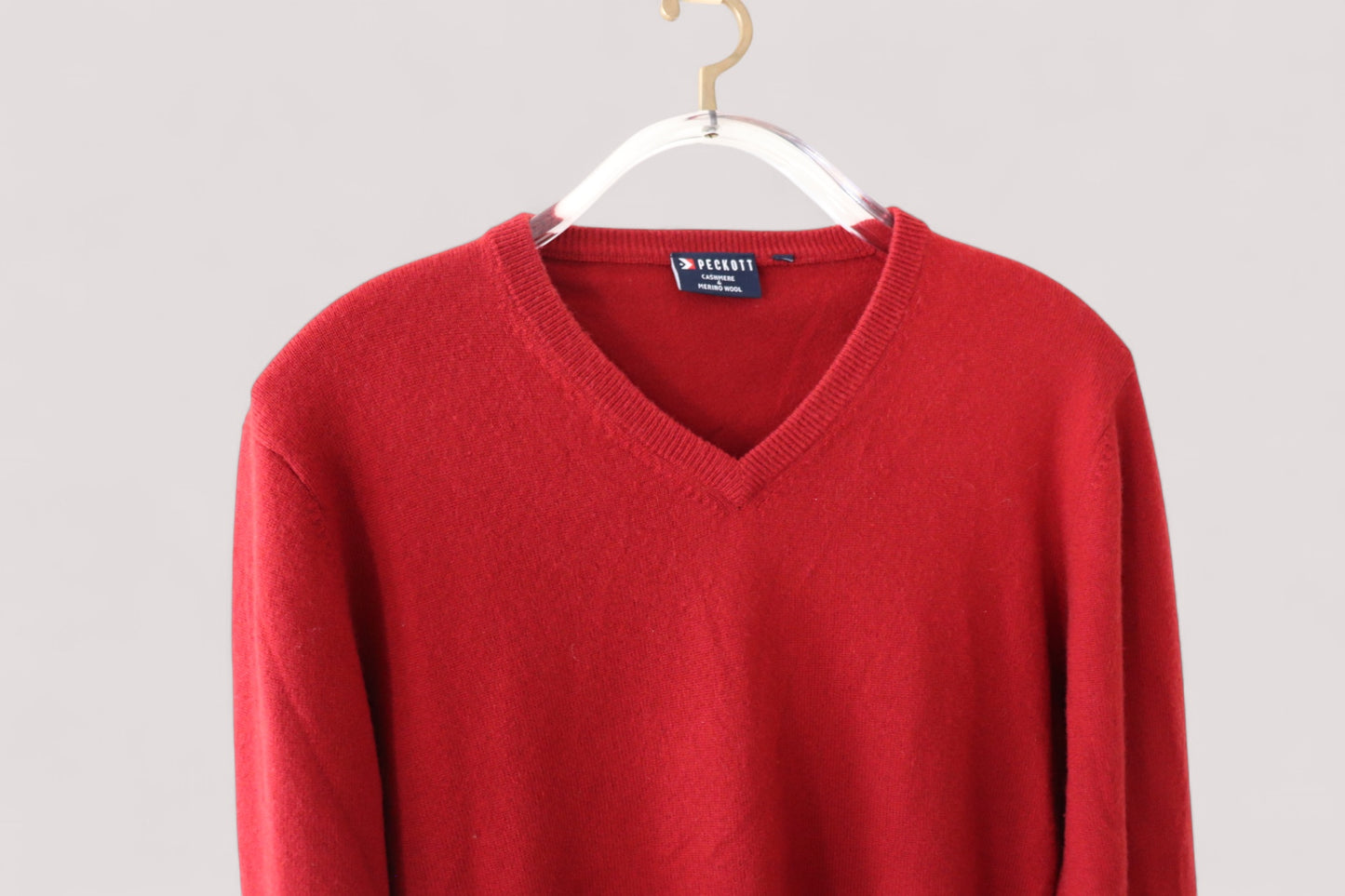 Peckott Damen Pullover Merinowolle & Kaschmir XL Feinstrick