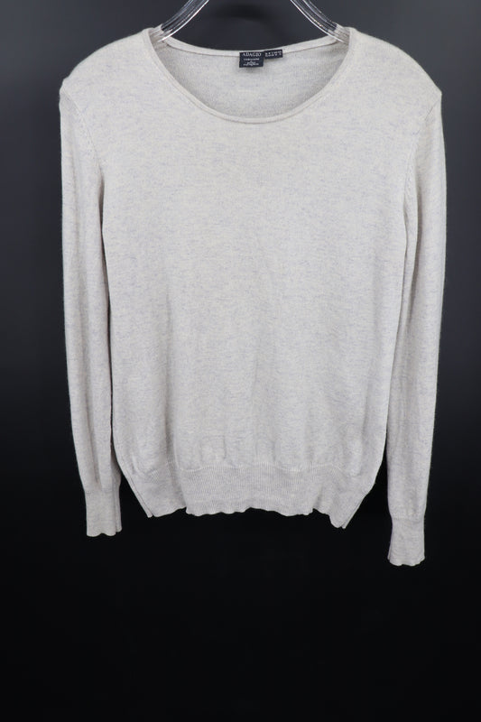 Adagio Damen Pullover in Beige aus Kaschmir & Seide 42 neuwertig