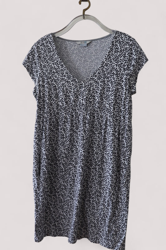 Boden neuwertiges Damen Kleid Jersey Modal & Baumwolle 38