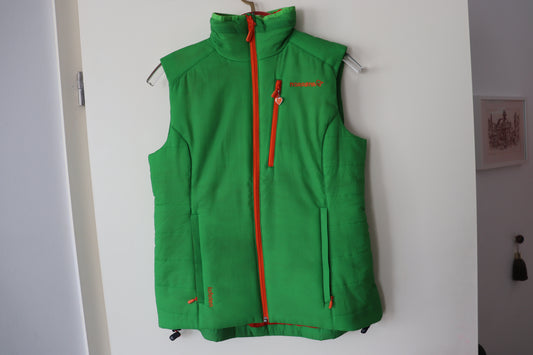 Norrona Damen Weste M Grün & Orange Primaloft wattiert neuwertig