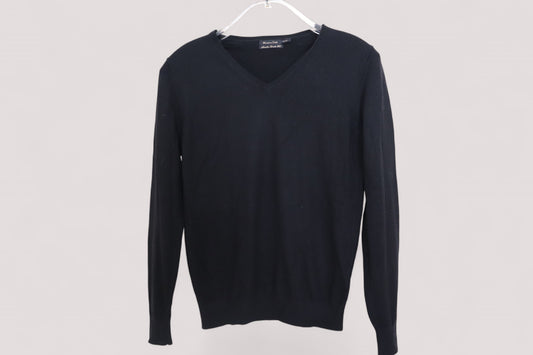 Massimo Dutti Damen Pullover + Australian Wool Seide & Kaschmir S